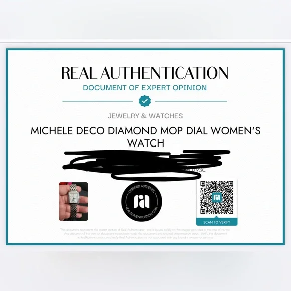 Michele Diamond Watch